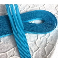 Korean corrugated strips for quilling, Turquoise (10 pieces)
