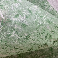 Rice paper, thin, Green