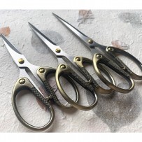 Metal scissors "Bronze" in 3 sizes to choose from